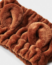 Load image into Gallery viewer, Towelling Headband with Brown Ears
