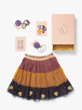 Load image into Gallery viewer, Stych Girl&#39;s Mermaid  Themed Tulle Skirt &amp; Accessories Gift Box Ages 3-5 &amp; 6-8 years