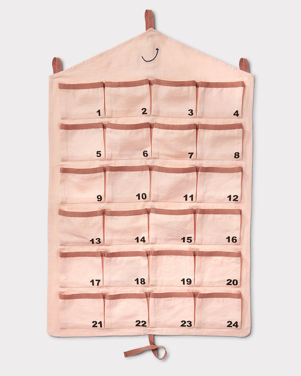 Stych Kids Fabric 24 Pocket Advent Calendar Re-useable 