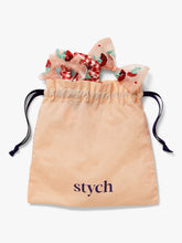 Load image into Gallery viewer, Stych Accessories - Strawberry sequin tulle bow headband and scrunchie set