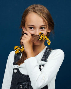 Leopard print bow scrunchies | Scrunchie