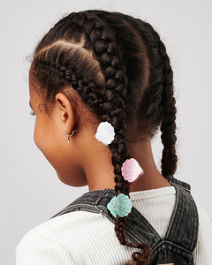 Mermaid Shell Bulldog Clips | Hair Clip