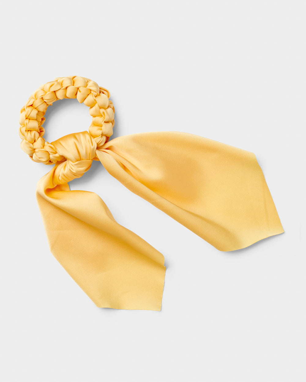 Plaited Hair Band - Yellow