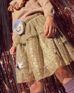 Pretty Luxe Gold Star Skirt